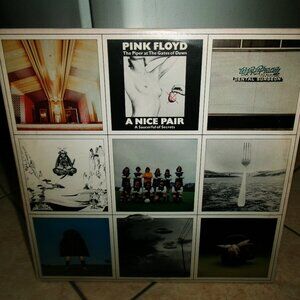 pink floyd a nice pair uncensored 1973 usa 2 lp set photo inners sleeves - syd